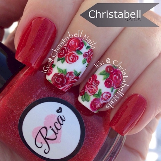 16 Classic Red Manicures That Bring The Heat